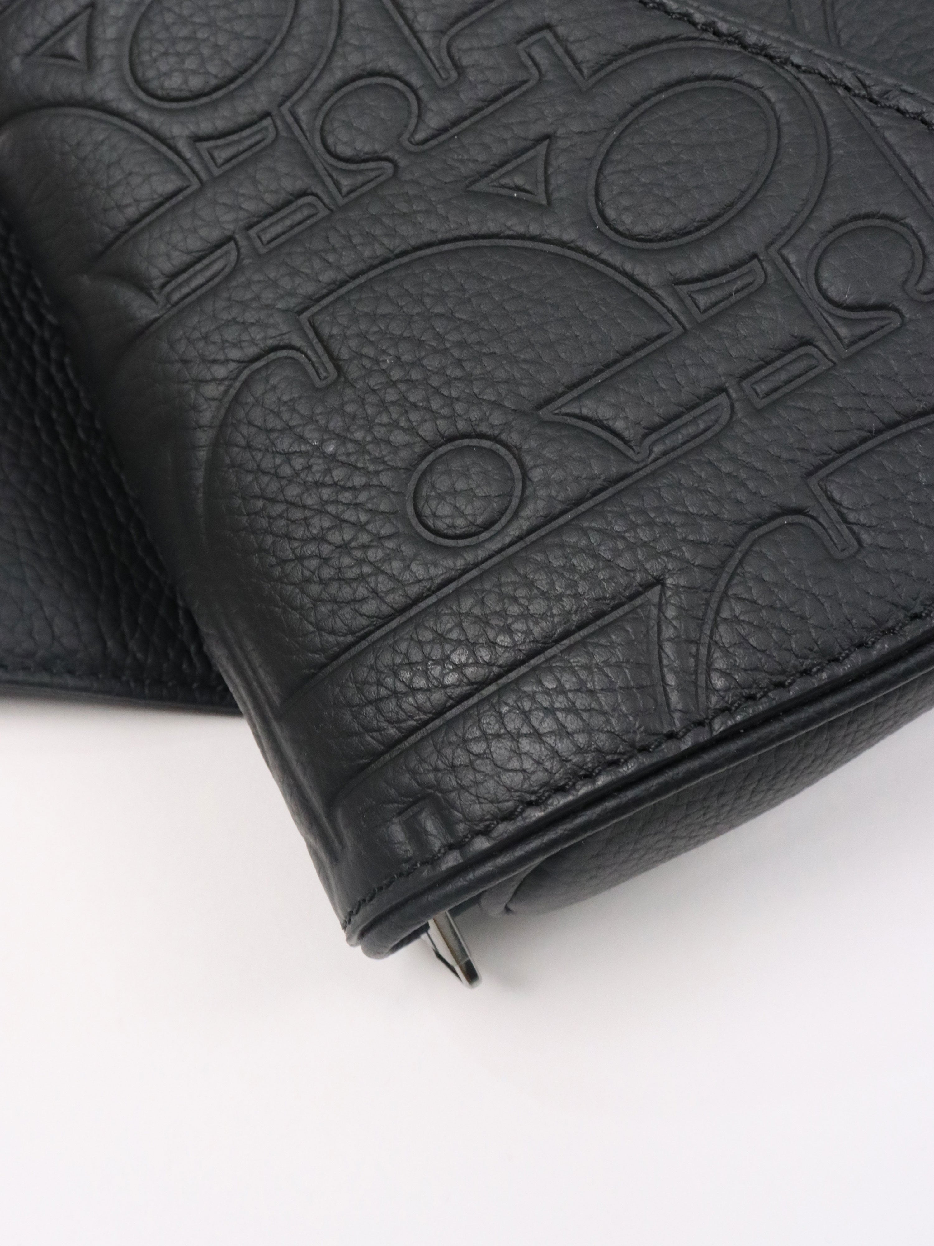 Dior Black Gravity Saddle Bag.