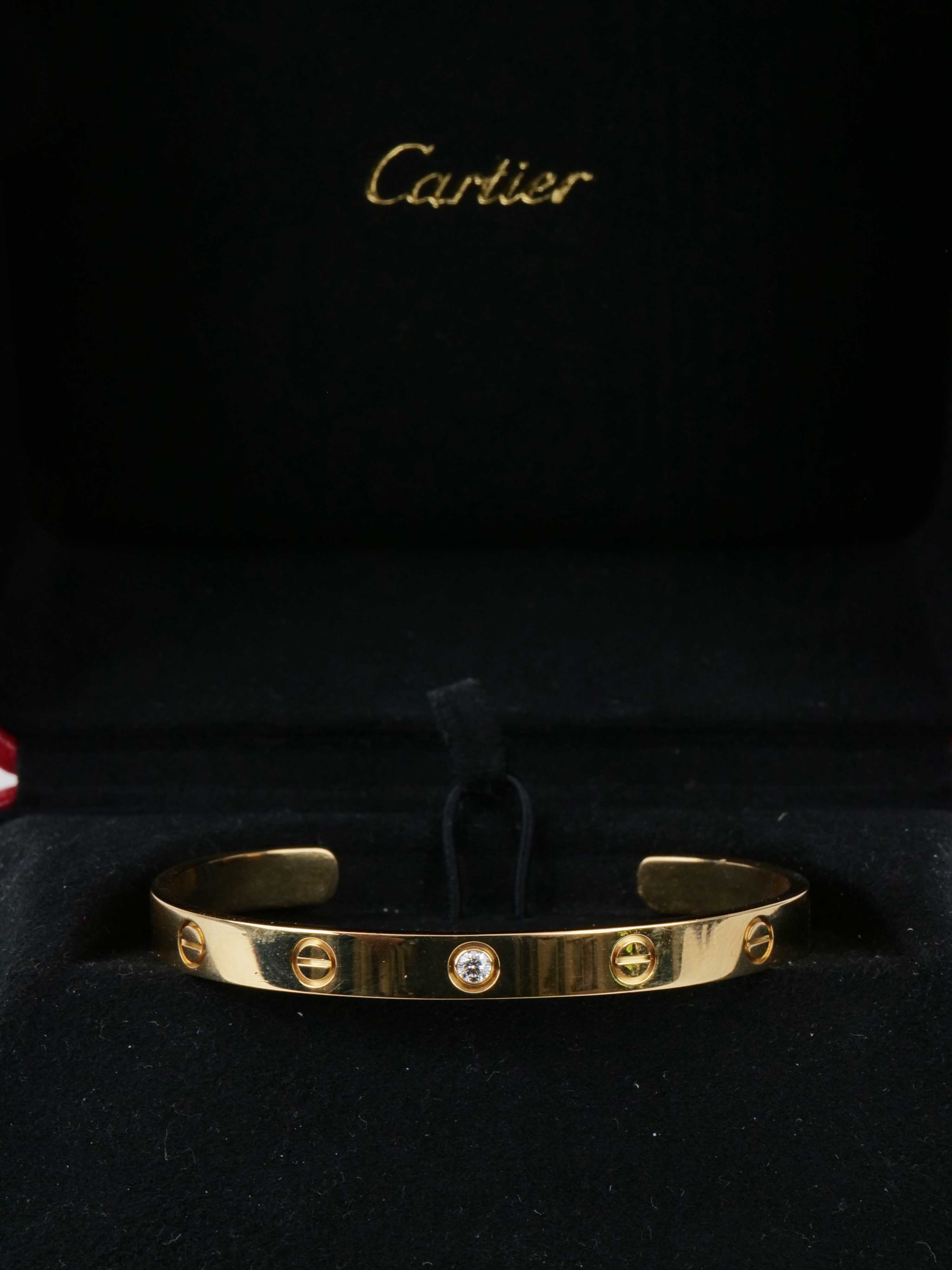 Cartier Love Bracelet Cuff.