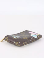 Louis Vuitton Azur Frost Christmas Animation Key Pouch