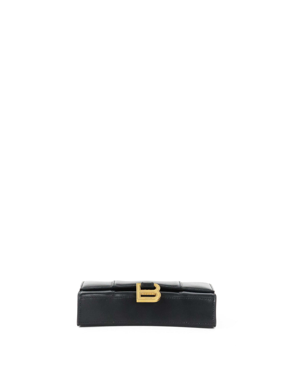 Balenciaga Black Hourglass Wallet On Chain