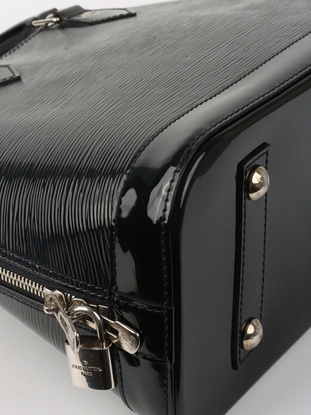Louis Vuitton Epi Leather Alma PM bag.