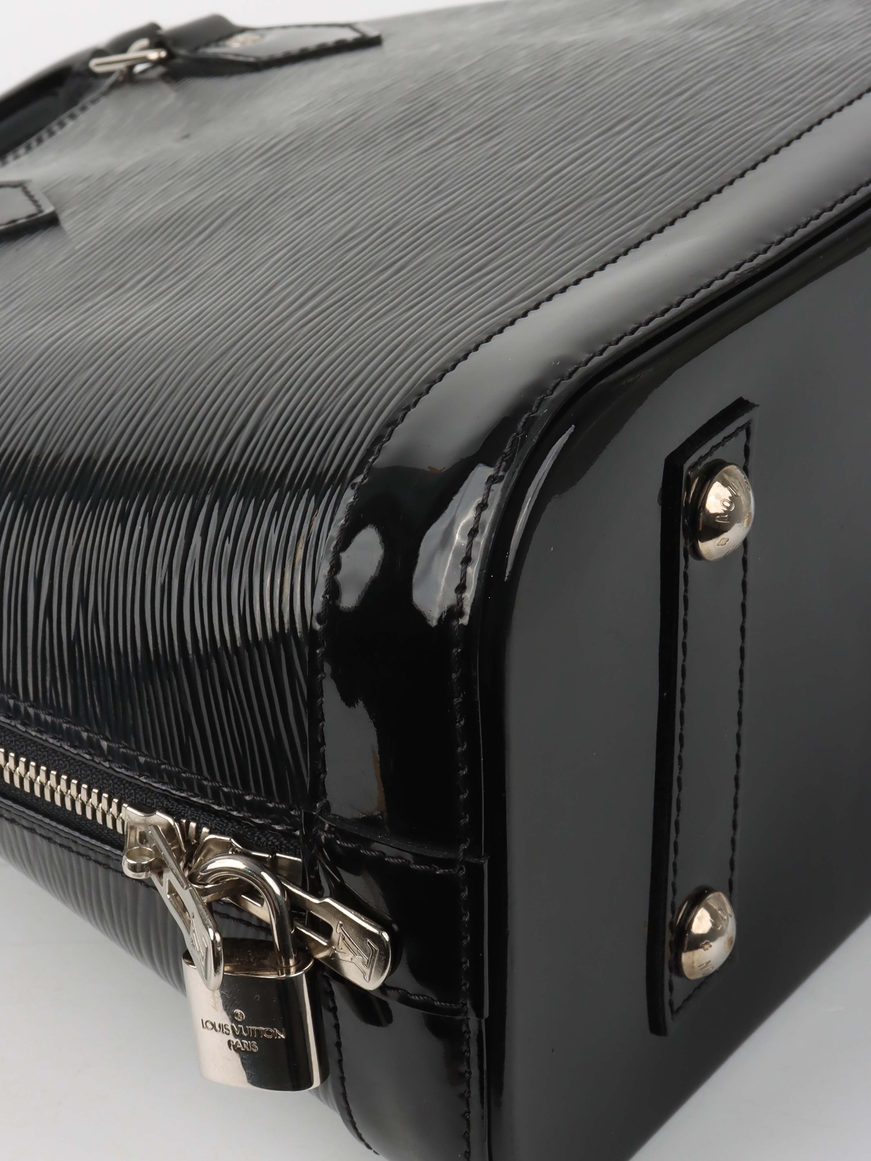 Louis Vuitton Epi Leather Alma PM bag.