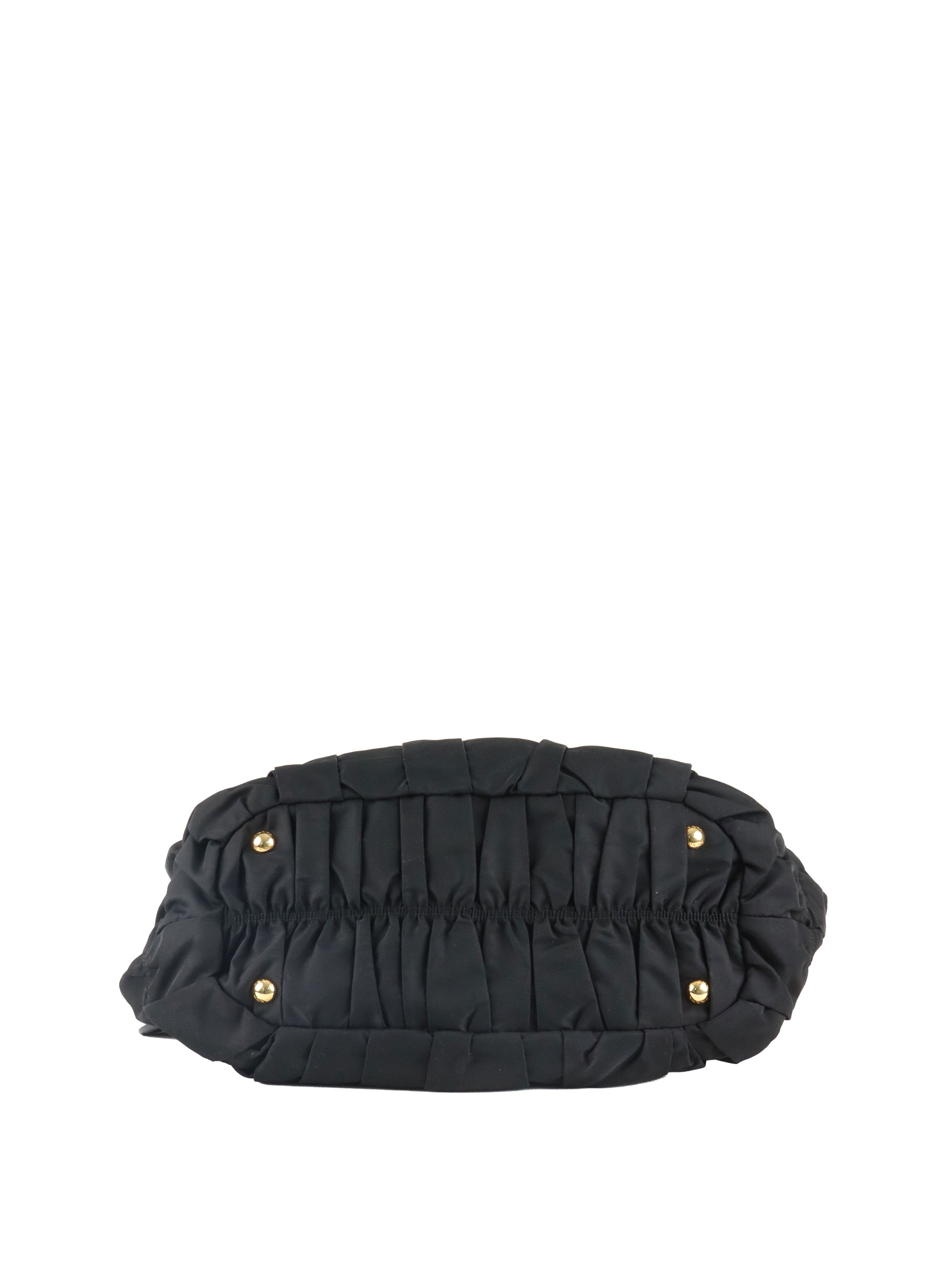 Prada Black Tessuto Gaufre Nylon Bag