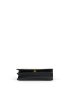 Chanel Black Caviar Boy Wallet On Chain GHW