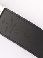 Louis Vuitton Black Leather Damier Infini Ceinture Boston Belt 95/38.