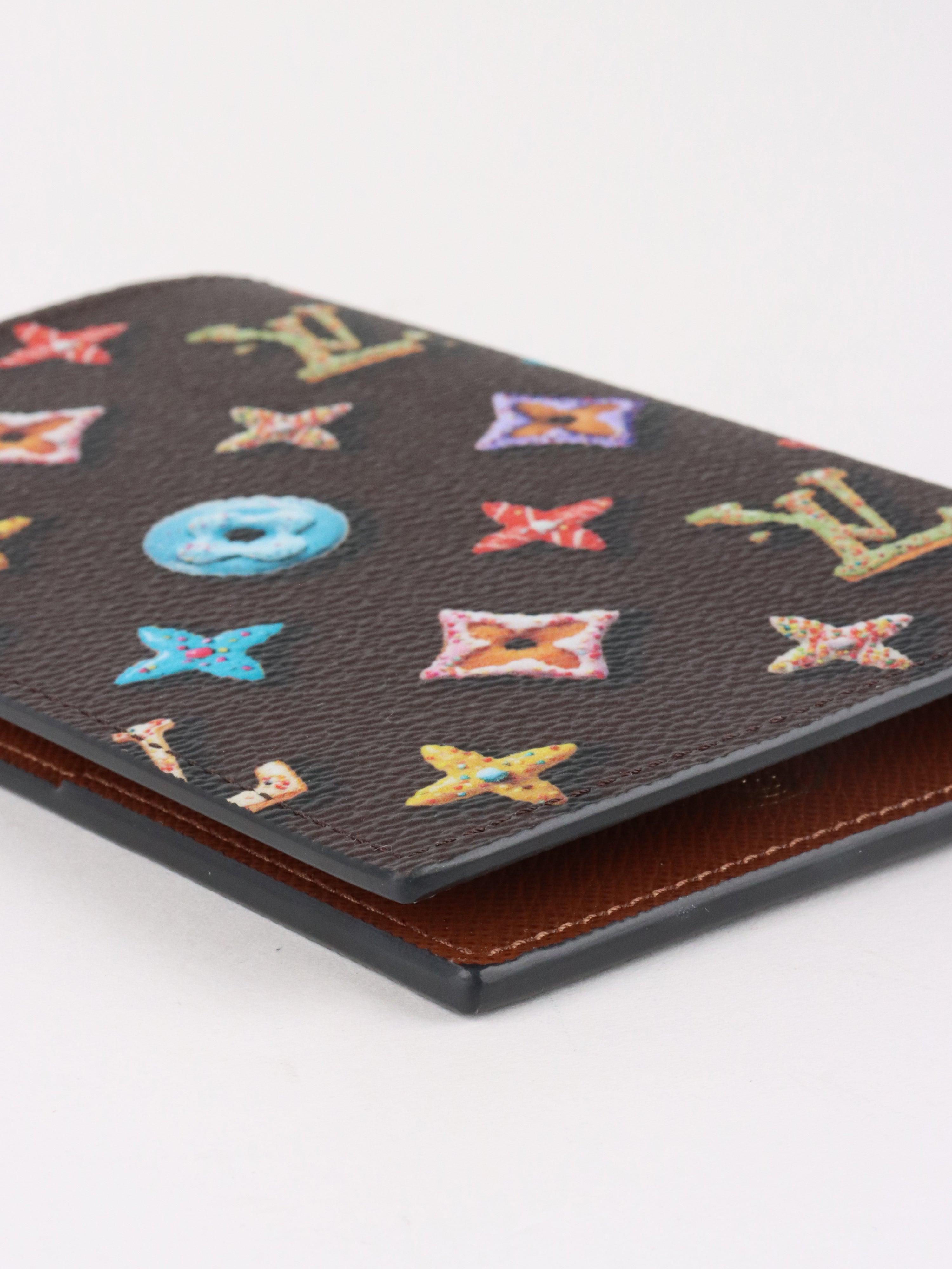 Louis Vuitton Monogram Donuts Passport Cover