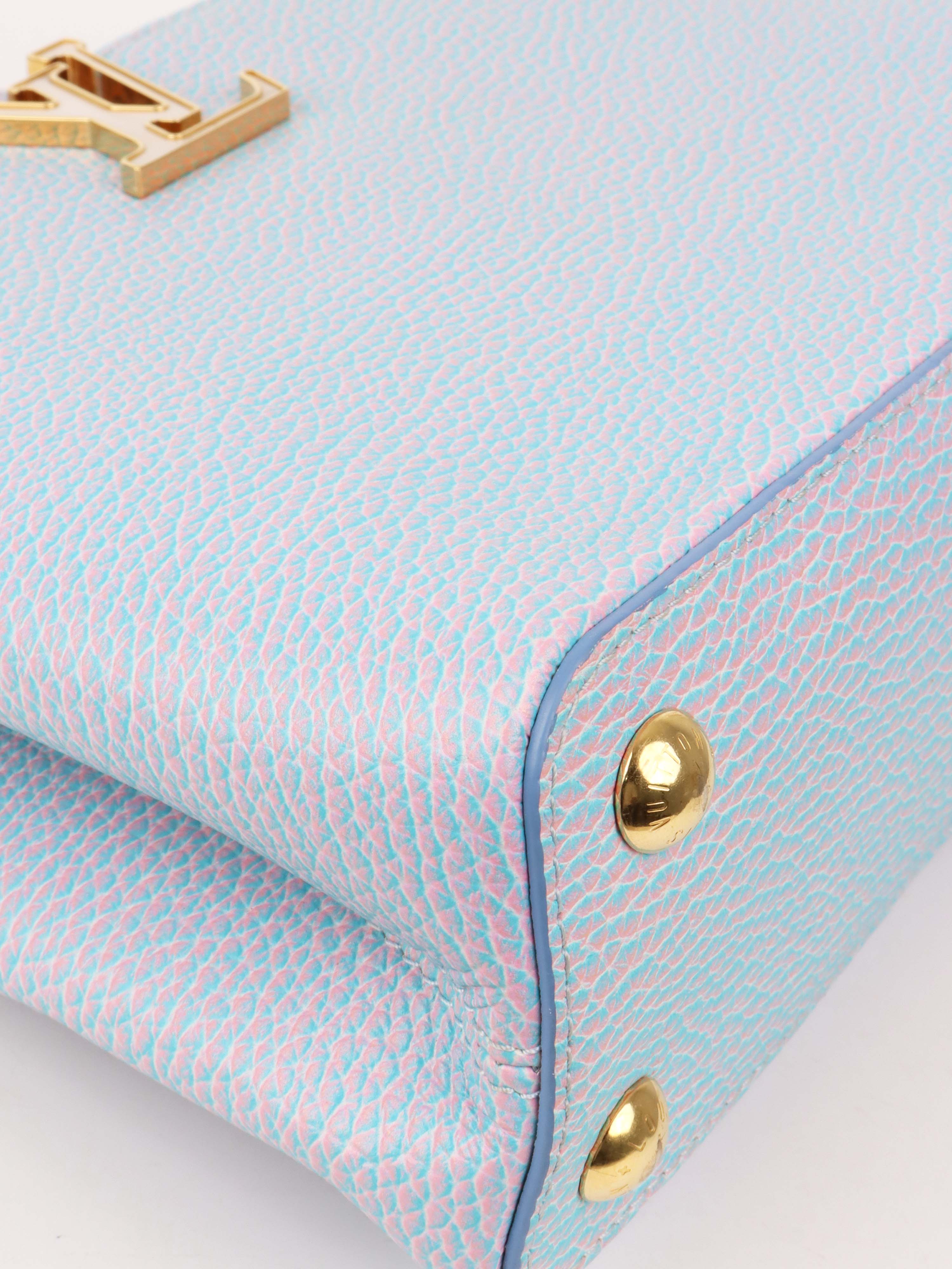 Louis Vuitton Pink & Blue Capucines.