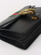 Gucci Small Black Dionysus Web Bag.