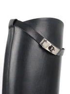 Hermes Black Jumping Boots PHW size 39