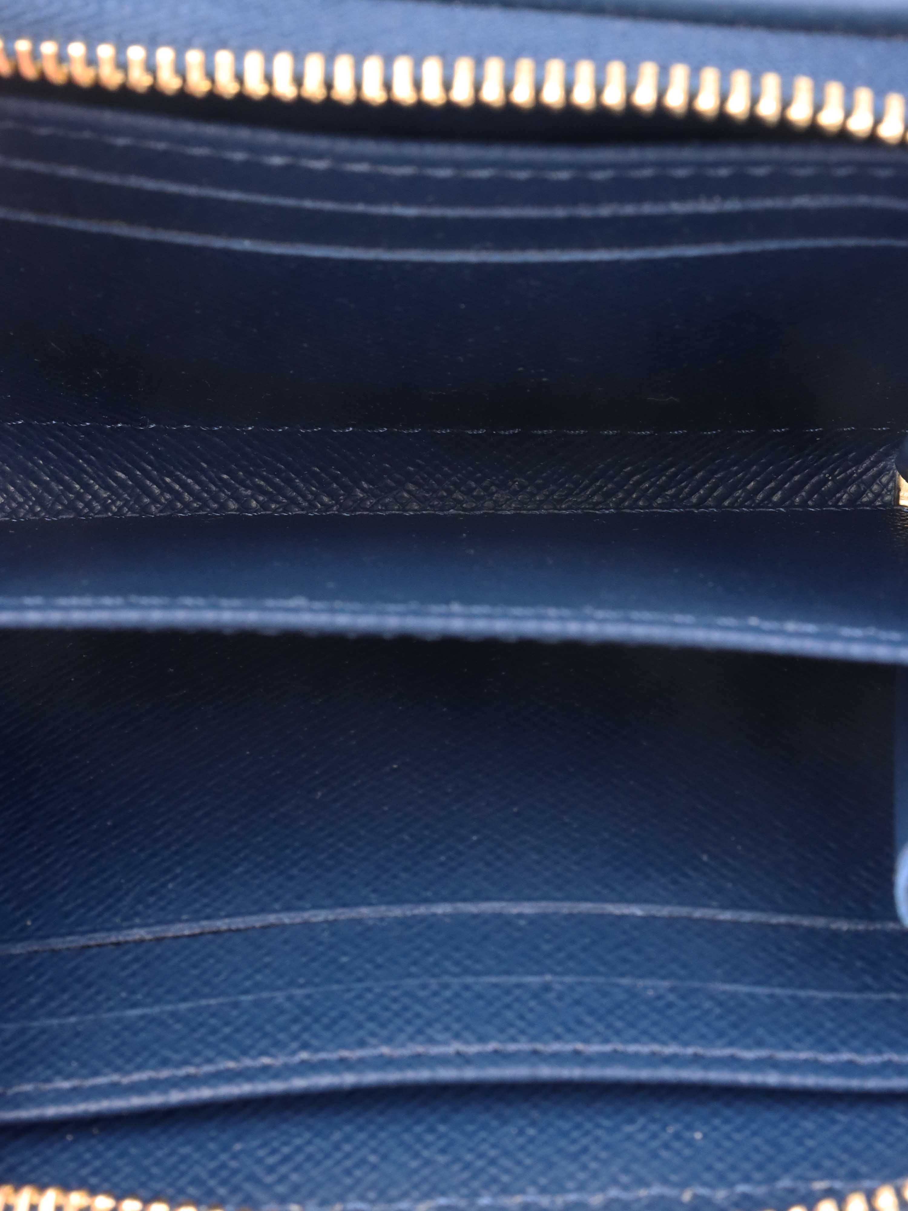 Louis Vuitton Denim Zippy Coin Pouch.