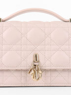 Dior Rose Lingerie Cannage My Dior Mini Bag