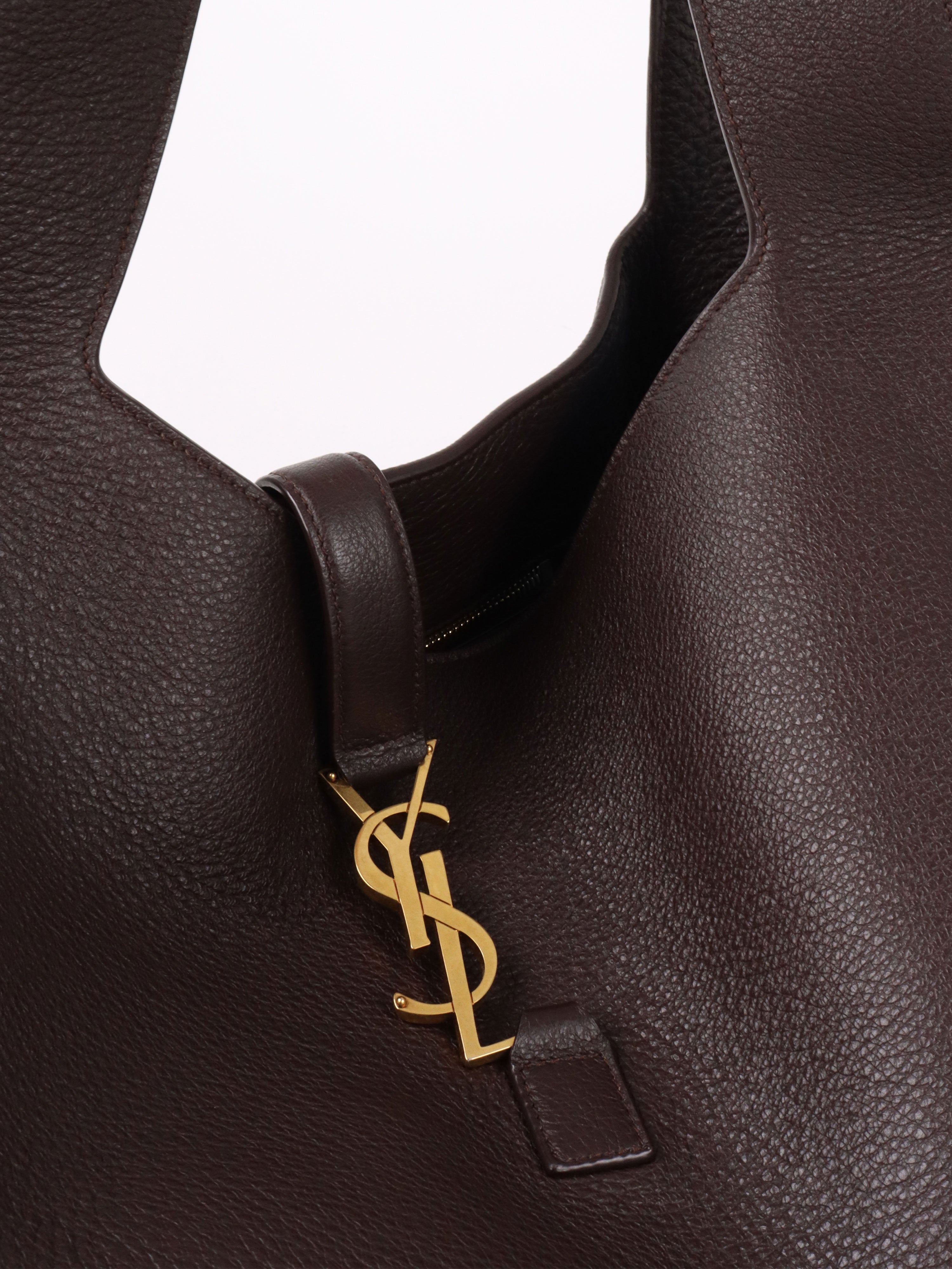 Saint Laurent Dark Brown LE 5 À 7 BEA