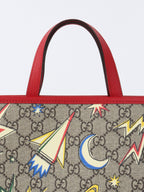 Gucci GG Supreme Canvas Children's Space Print Tote Bag
