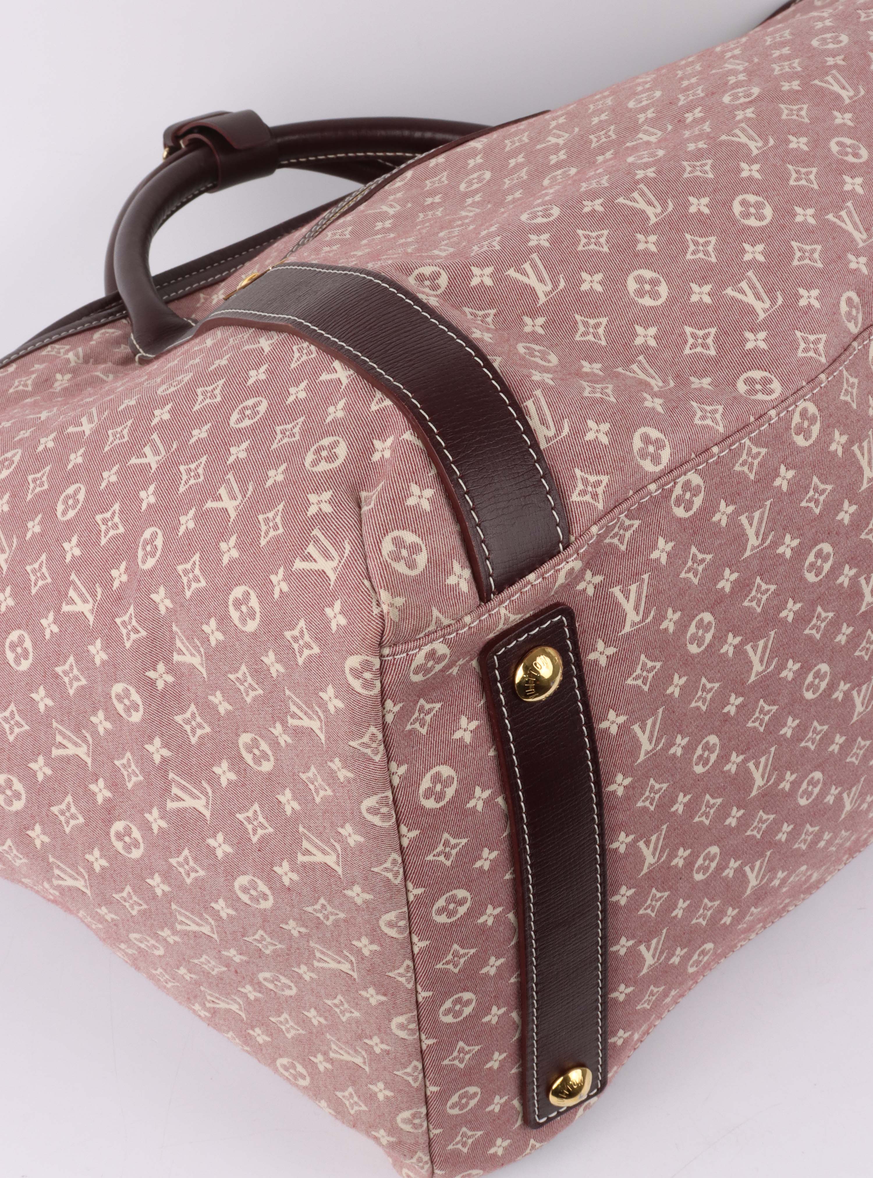 Louis Vuitton Pink Idylle Odyssee Duffle Bag.