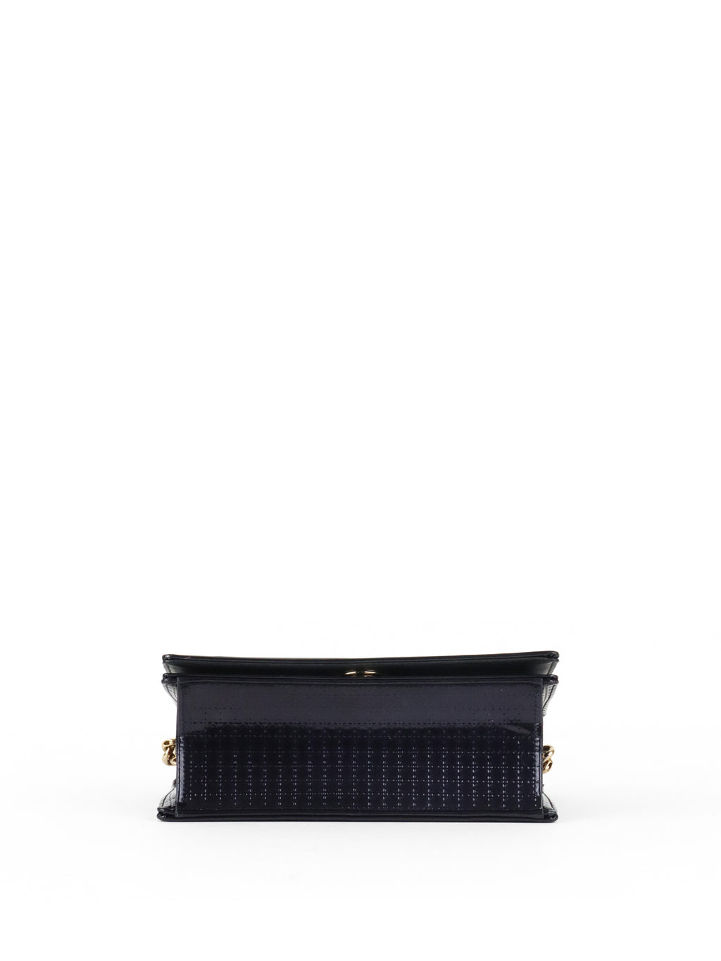 Dior Small Metallic Navy Diorama Bag LGHW
