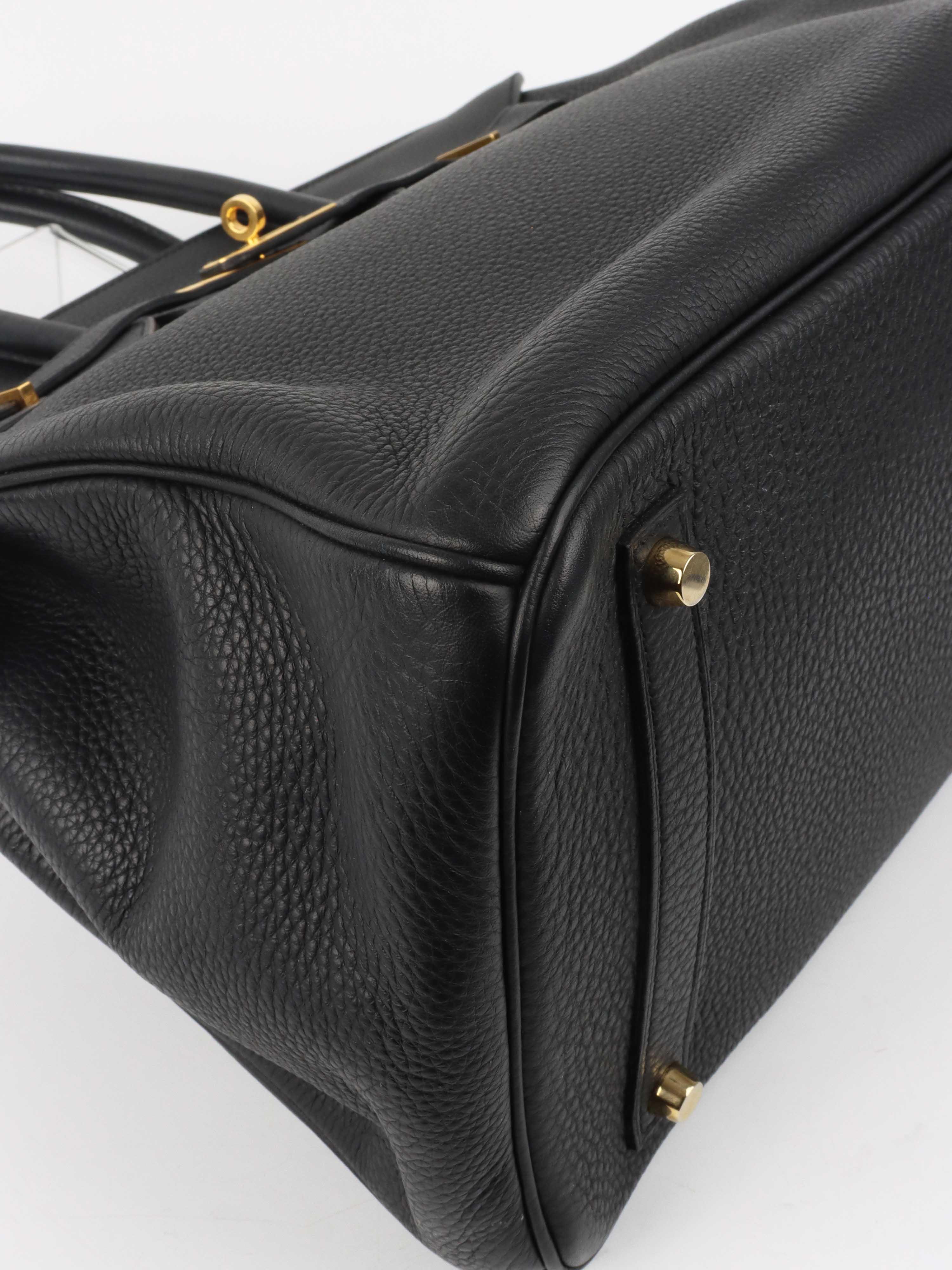 Hermes Noir Birkin 35 GHW 2011.