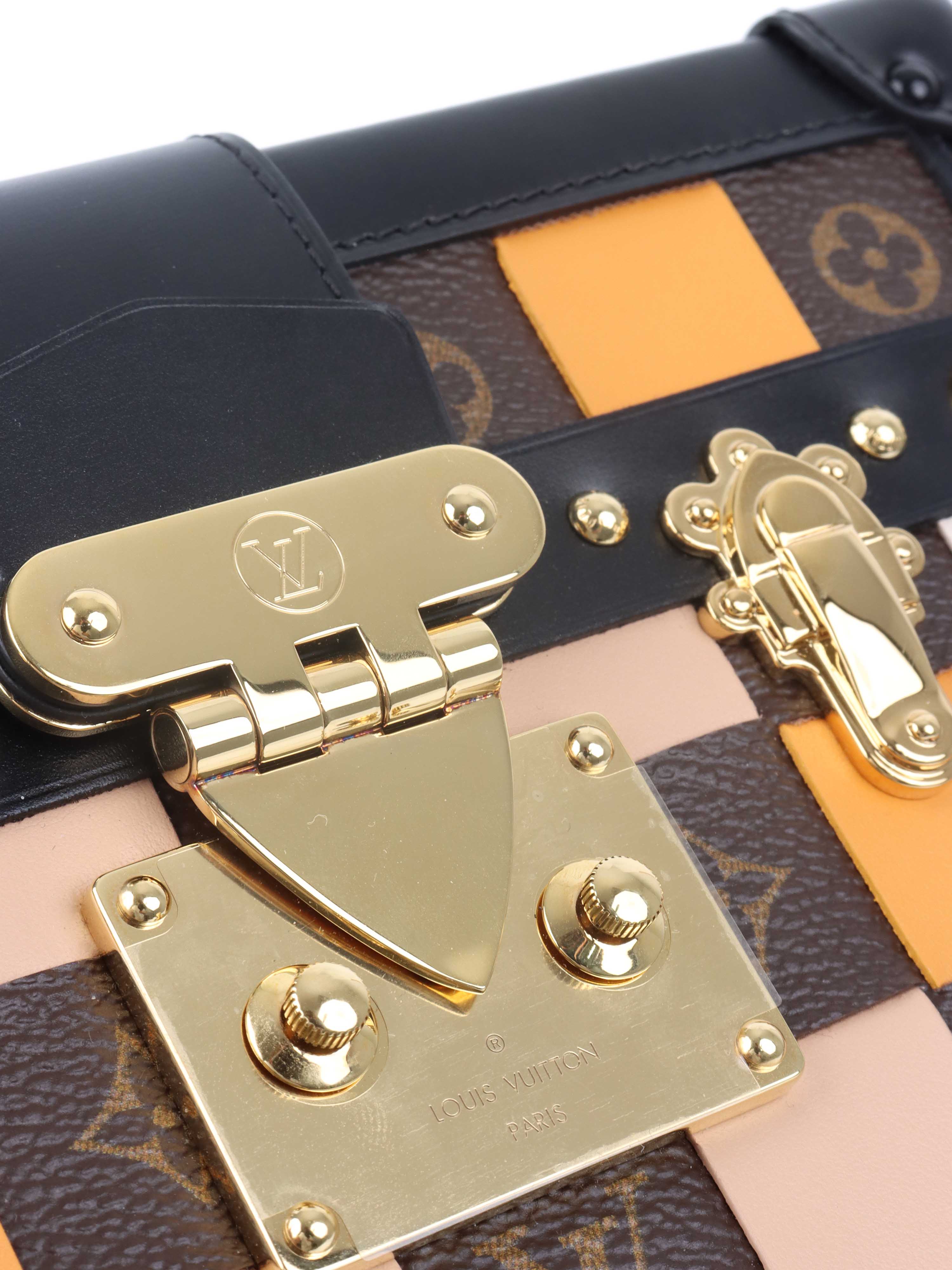Louis Vuitton Monogram Tressage Petite Malle.