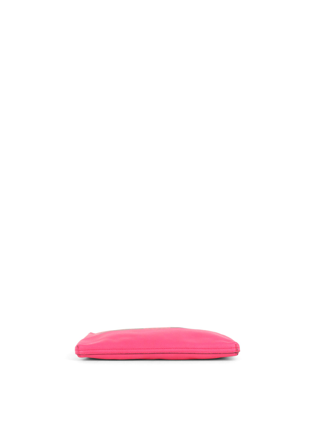 Gucci Vintage Bright Pink Logo Printed Pouch