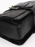 Chloe Black Python Shoulder Bag