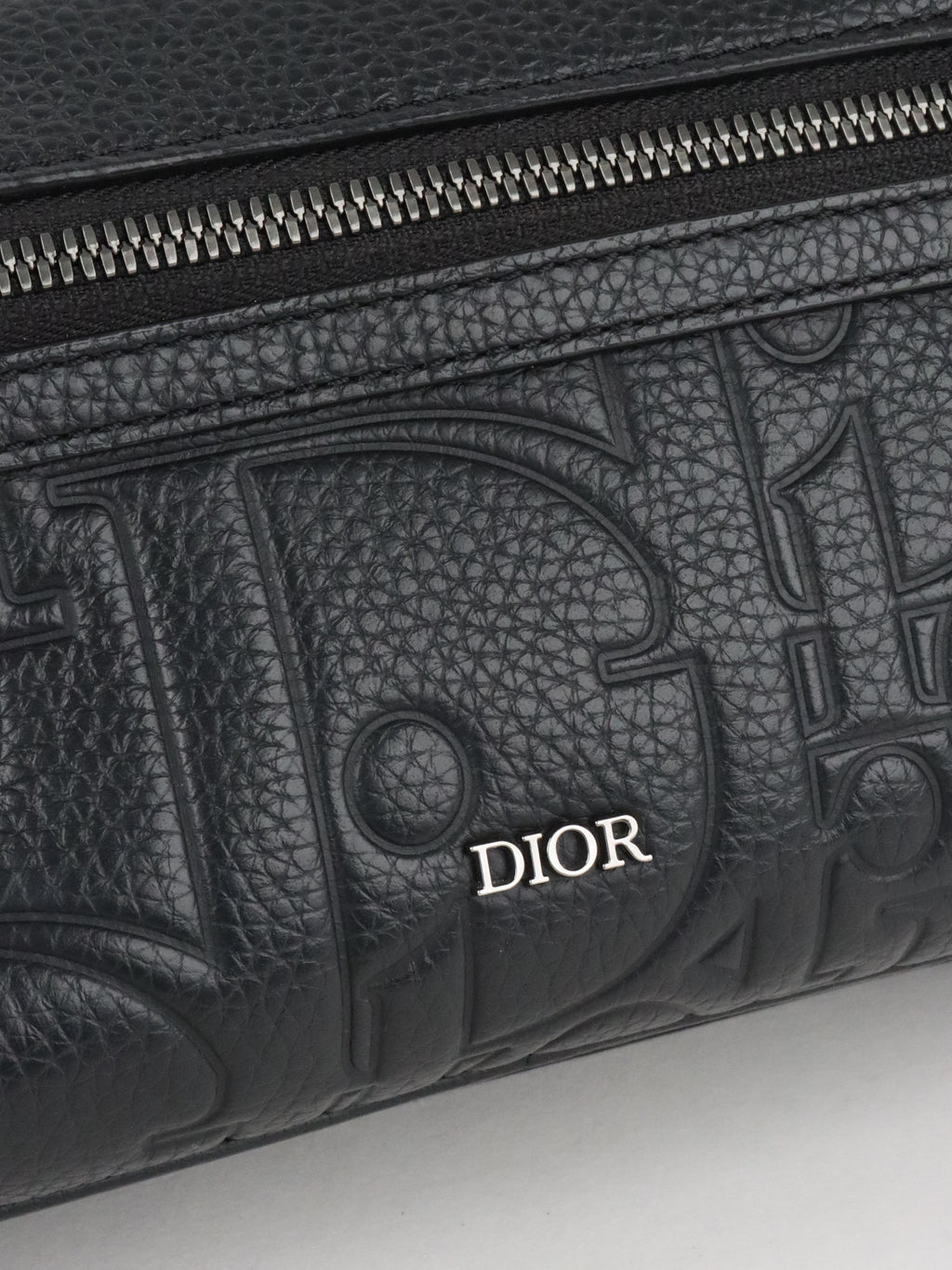 Dior Black Rider Zipped Messenger Bag
