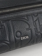Dior Black Rider Zipped Messenger Bag