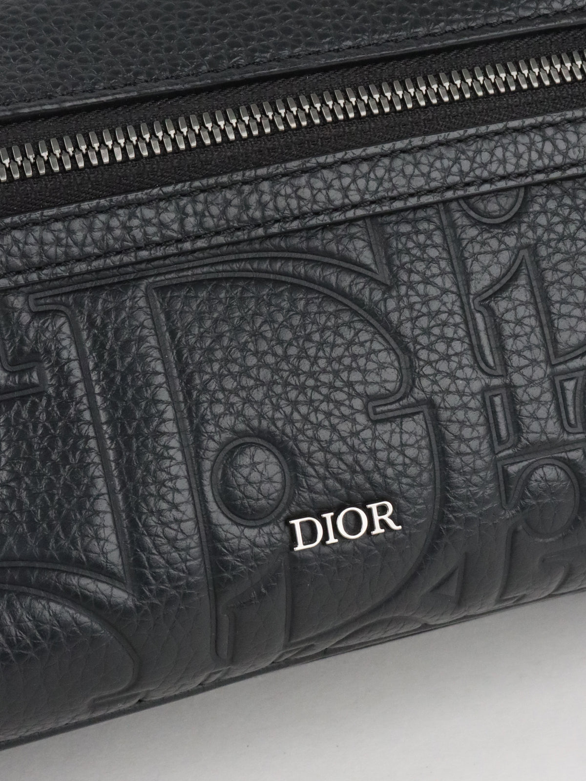 Dior Black Rider Zipped Messenger Bag