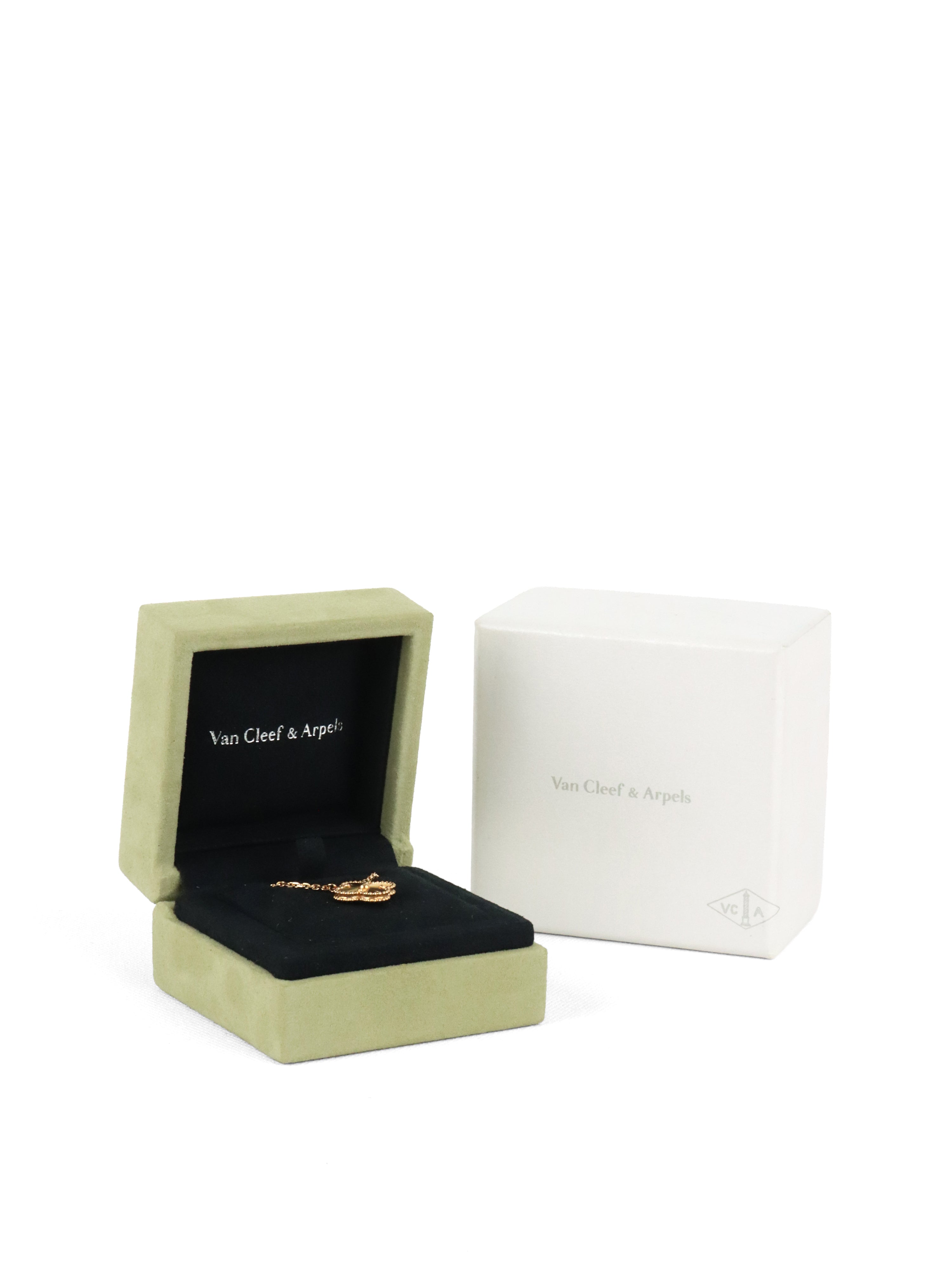 Van Cleef & Arpels Yellow Gold Vintage Alhambra Pendant