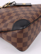 Louis Vuitton Black Damier Ebene Odeon PM Bag.