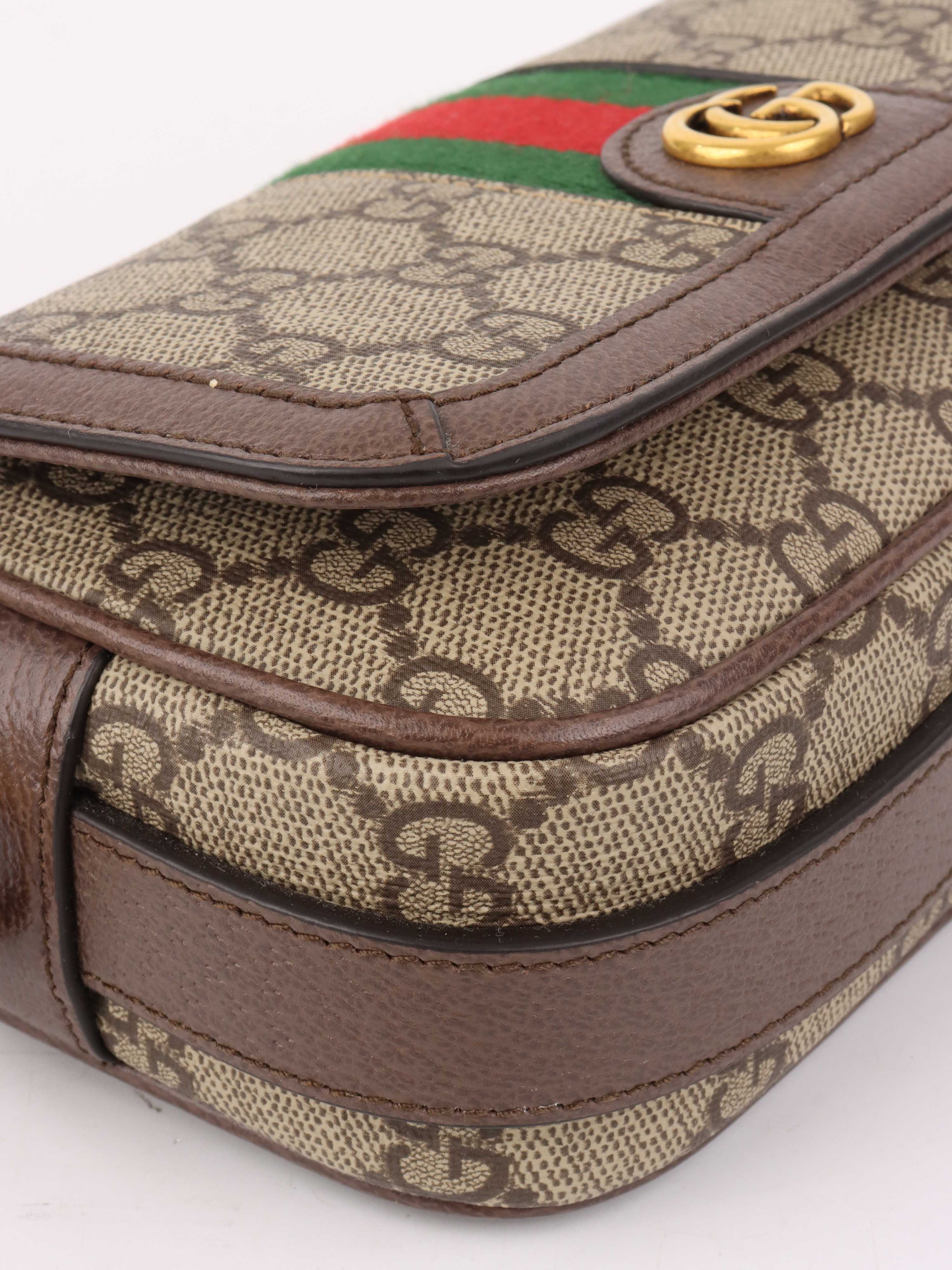 Gucci Ophidia Super Mini Shoulder Bag.