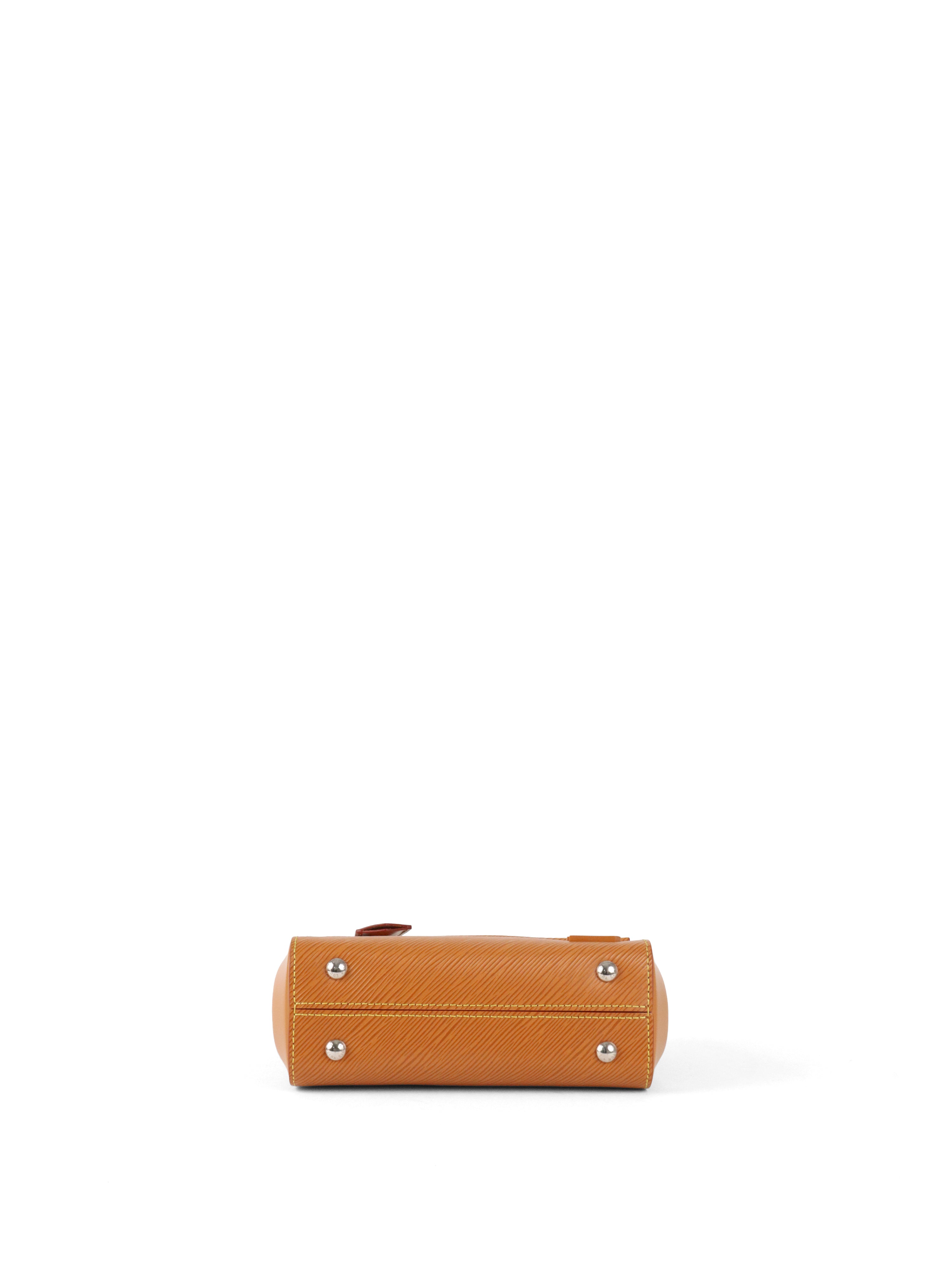 Louis Vuitton Gold Miel Epi Leather Cluny Mini Top Handle Bag