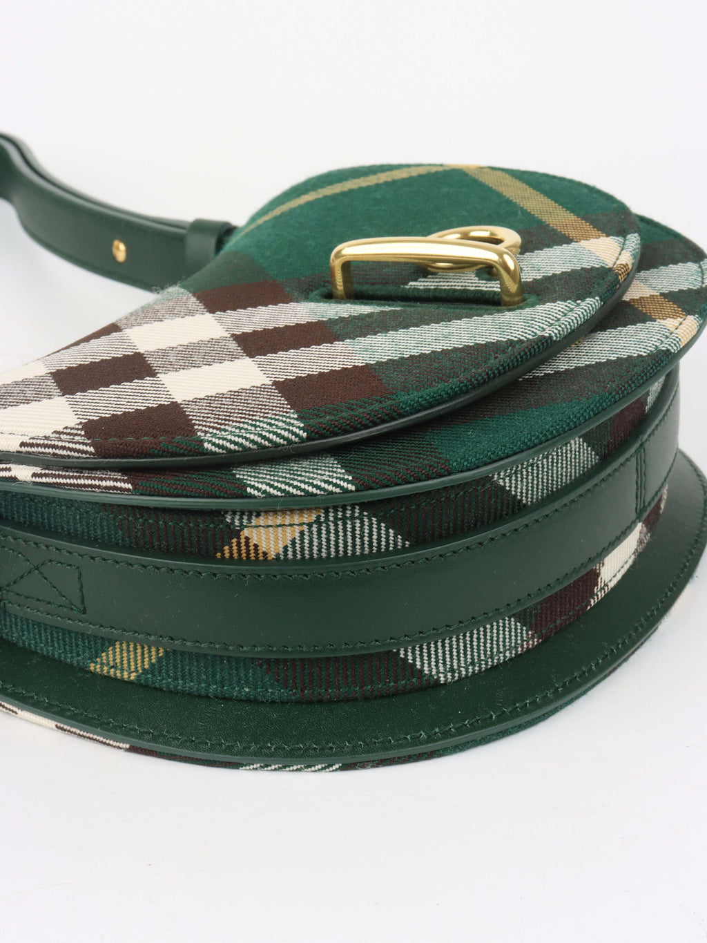 Burberry Deep Green Mini Rocking Horse Bag.