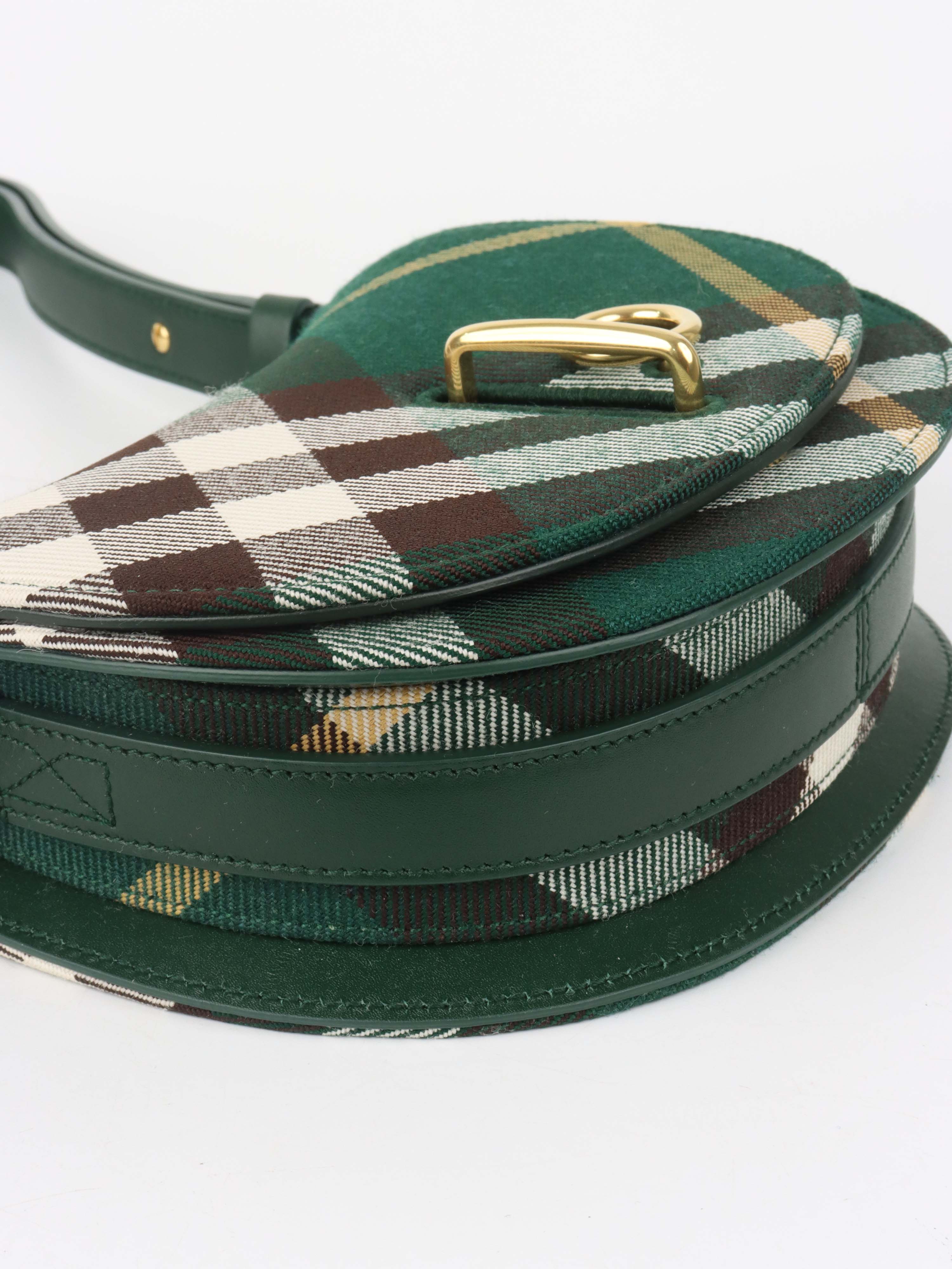 Burberry Deep Green Mini Rocking Horse Bag