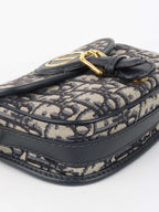 Dior Small Blue Oblique Bobby Bag.