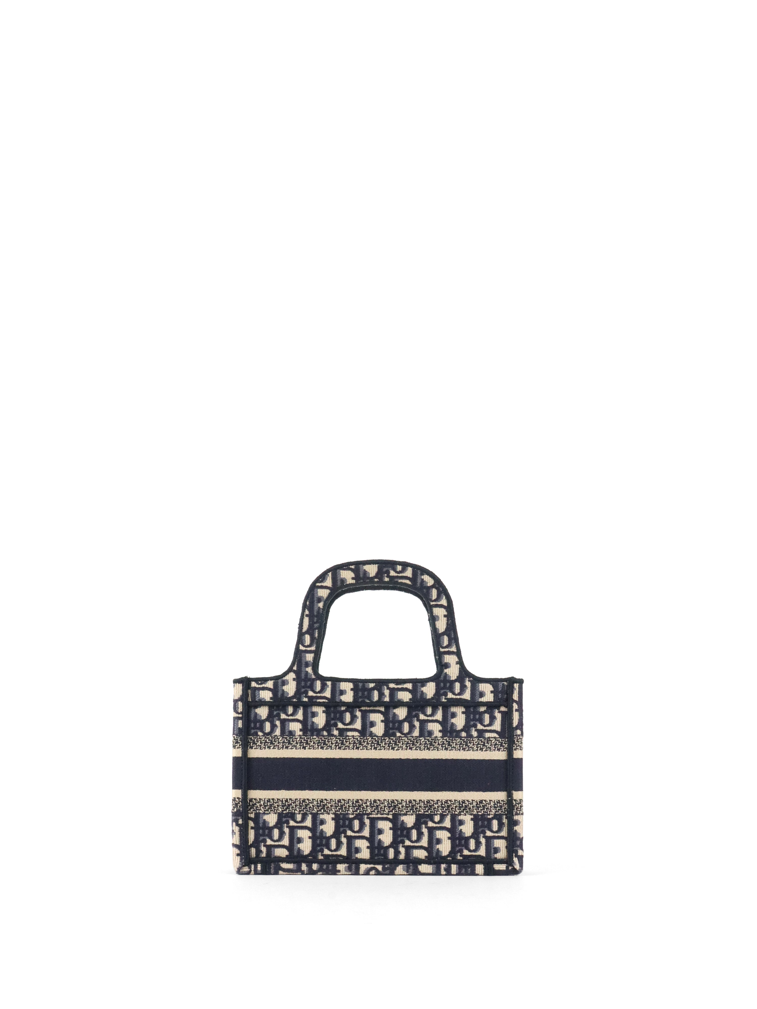 Dior Blue Mini Dior Book Tote (2020)