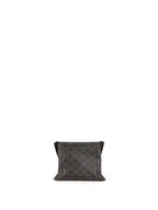 Celine Small Miel Triomphe Canvas Cube Bag