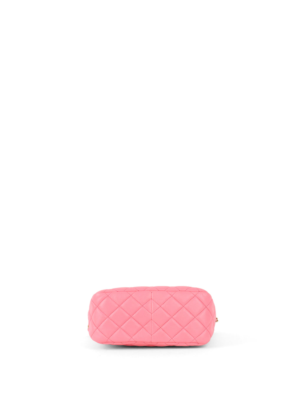 Chanel Pink Lambskin Hobo Chain Bag