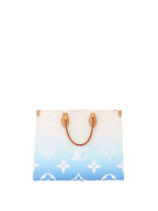 Louis Vuitton Beige/Blue Ombre OnTheGo GM Pool
