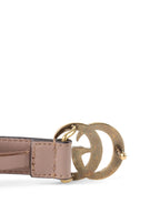 Gucci Beige Resin Pearl GG Marmont Thin Belt Size 90