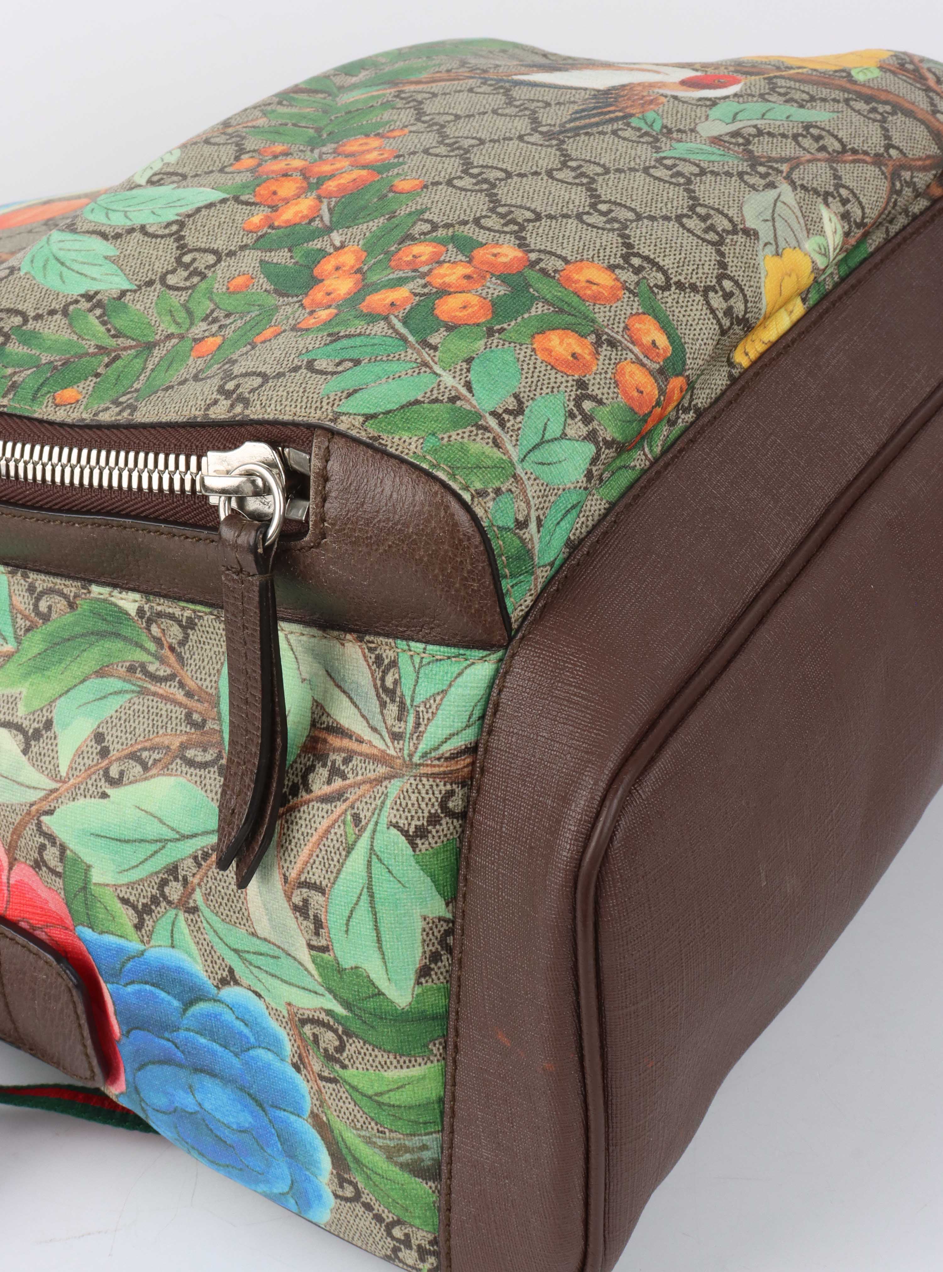 Gucci Tian GG Supreme Backpack.