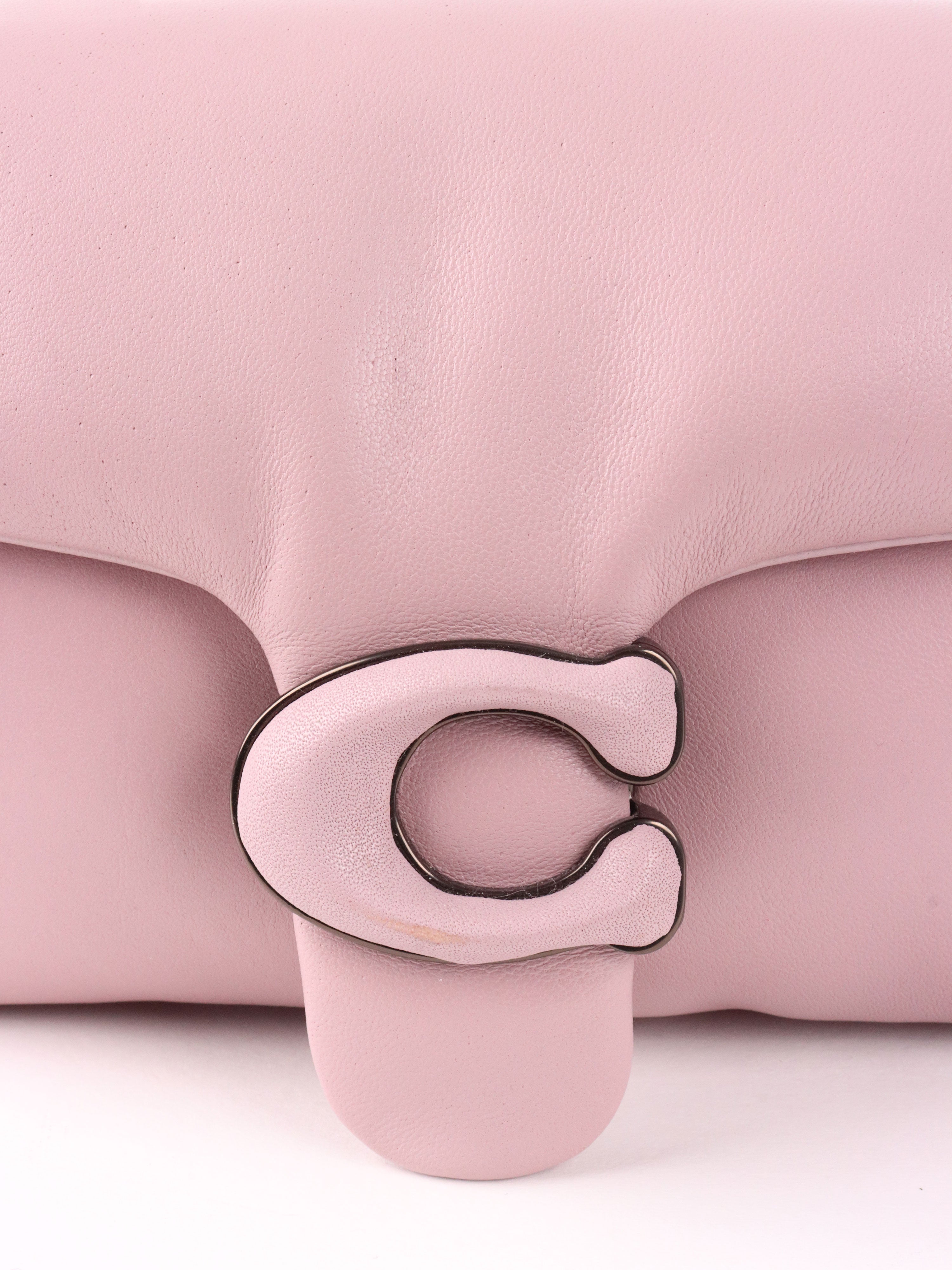 Coach Lavender Tabby 18 Shoulder Bag.