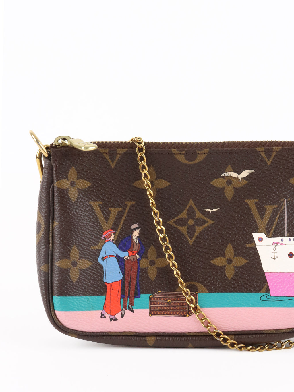Louis Vuitton Limited Edition 2016 World Tour Mini Pochette Accessories.