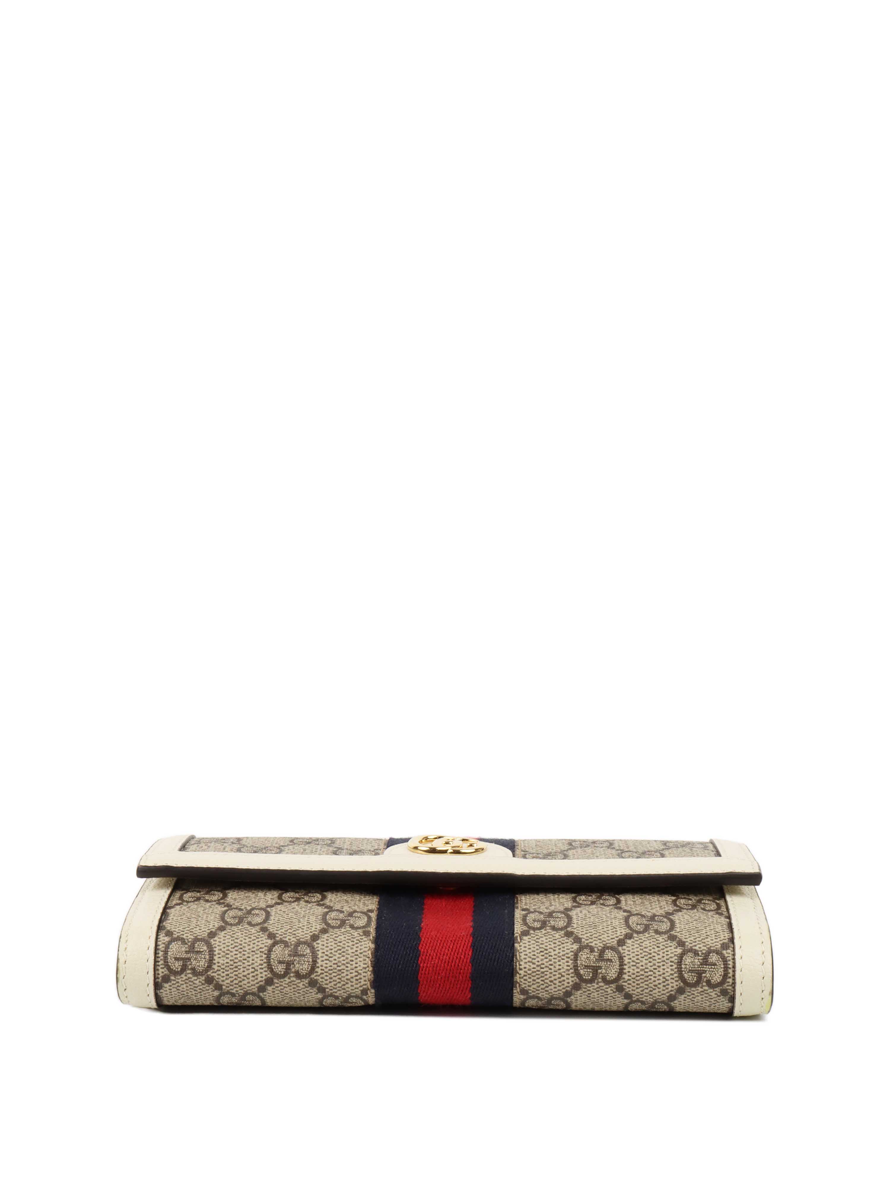 Gucci Ophidia GG Continental Wallet.