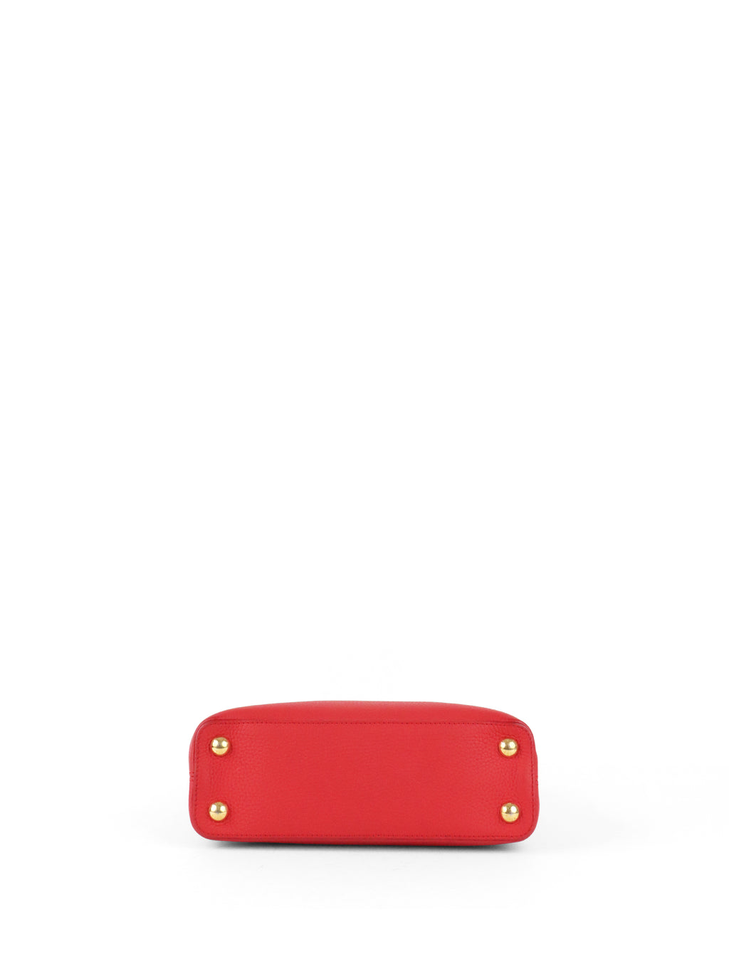 Louis Vuitton Red Capucines BB GHW