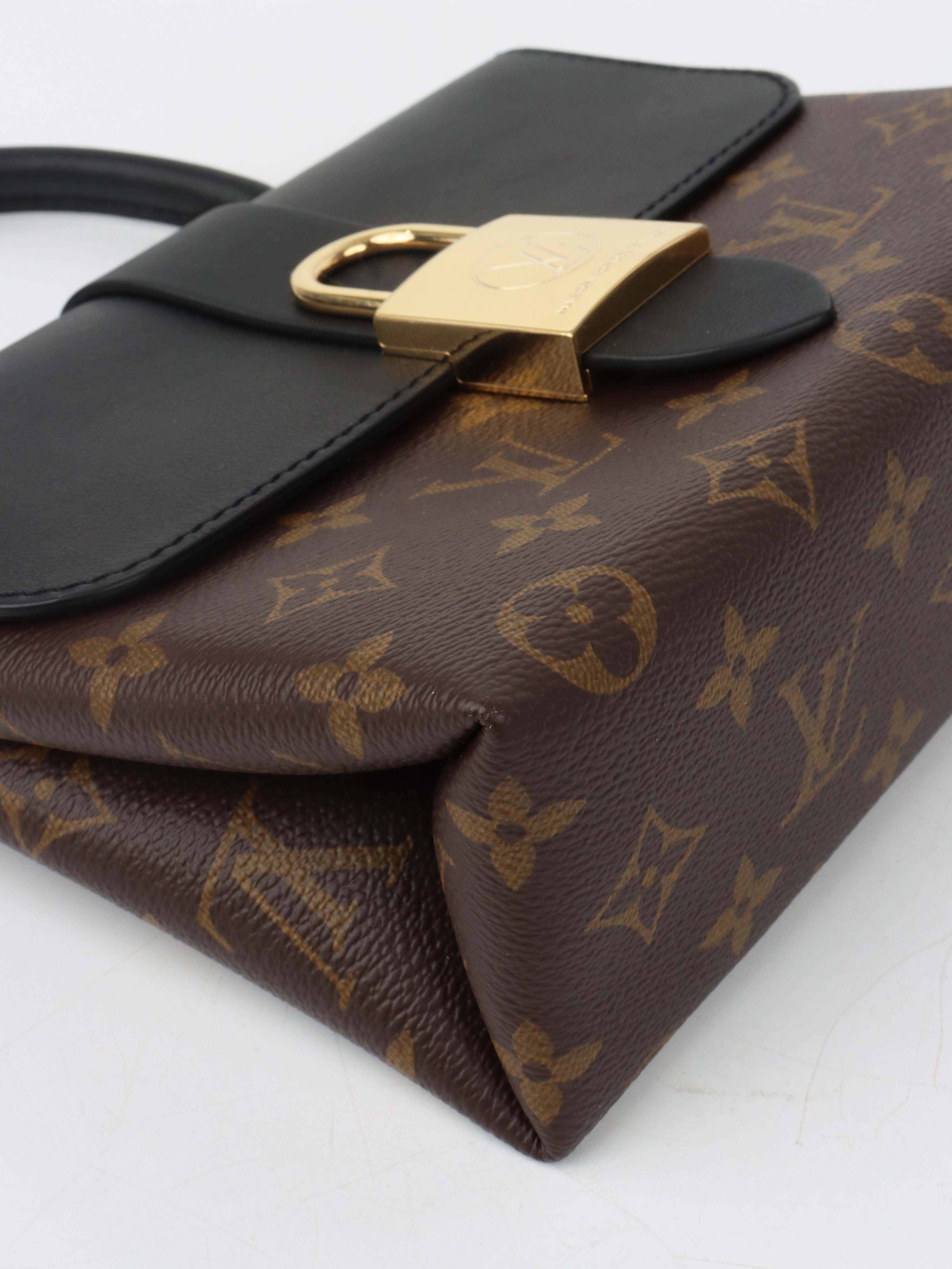Louis Vuitton Black & Monogram Locky BB