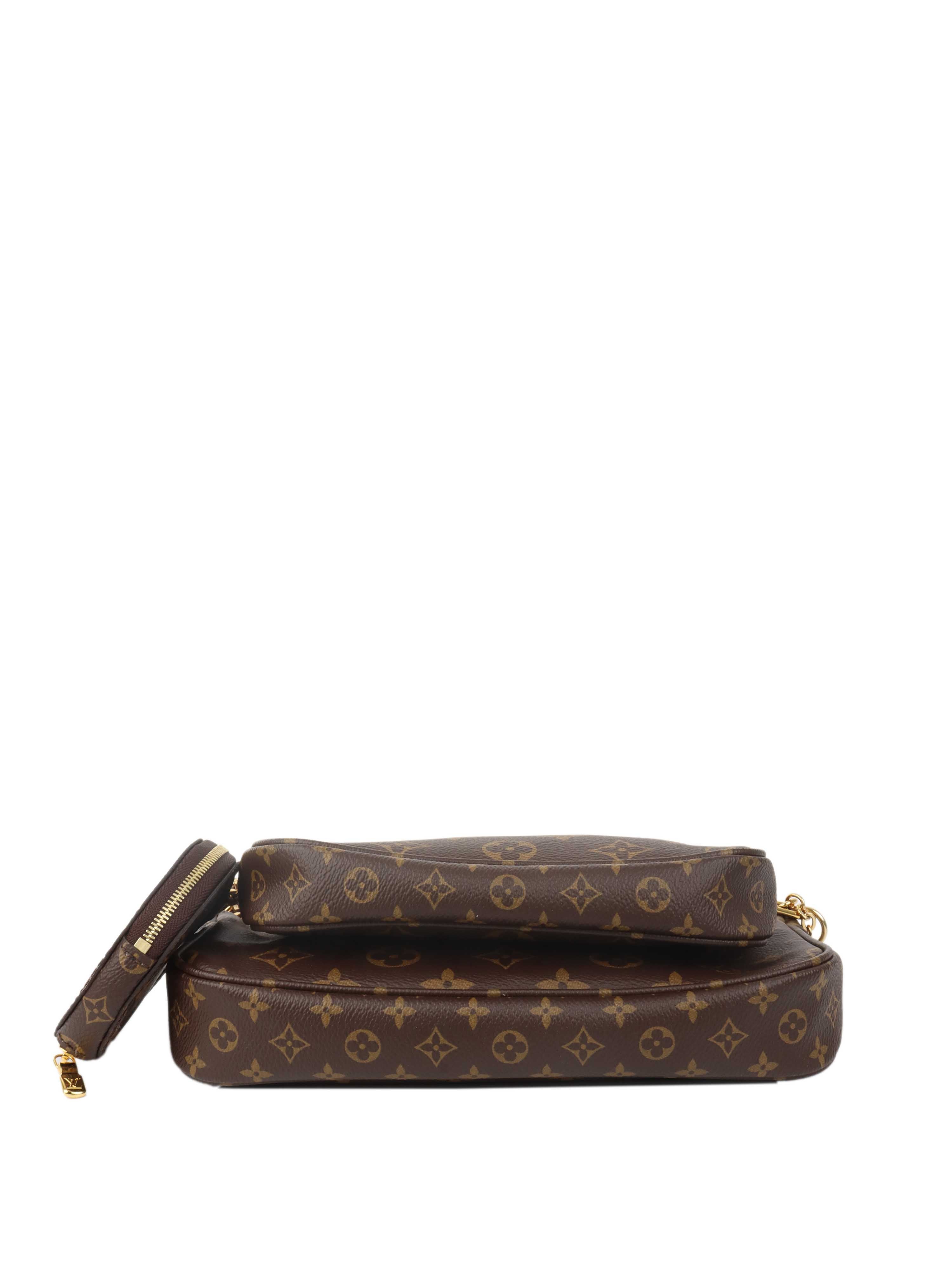 Louis Vuitton Khaki Multi Pochette Accessoire.
