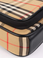 Burberry Vintage Check and Leather Crossbody Bag