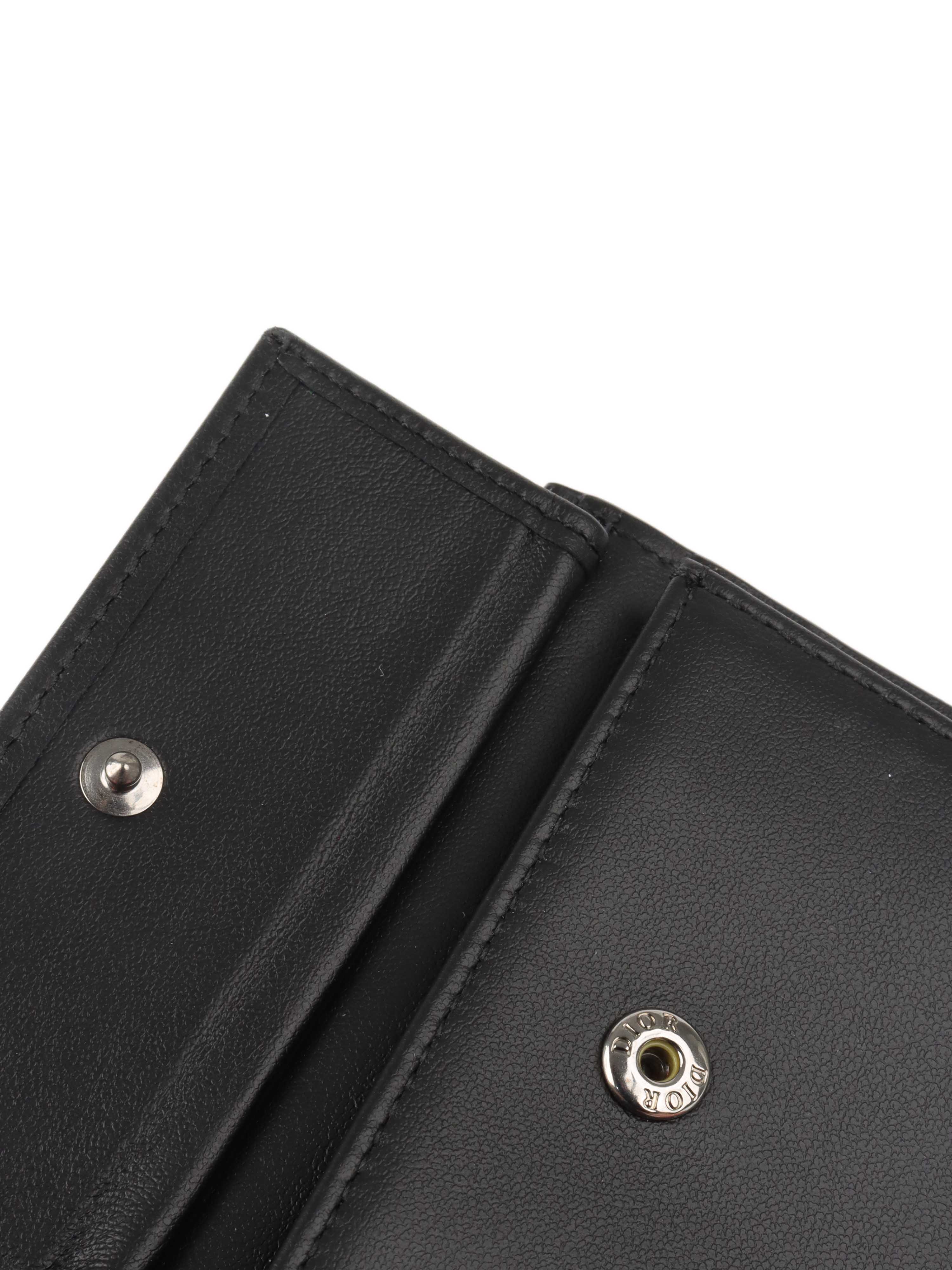 Dior CD Icon Bifold Wallet.