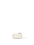 Dior White Micro Lady Dior Bag.