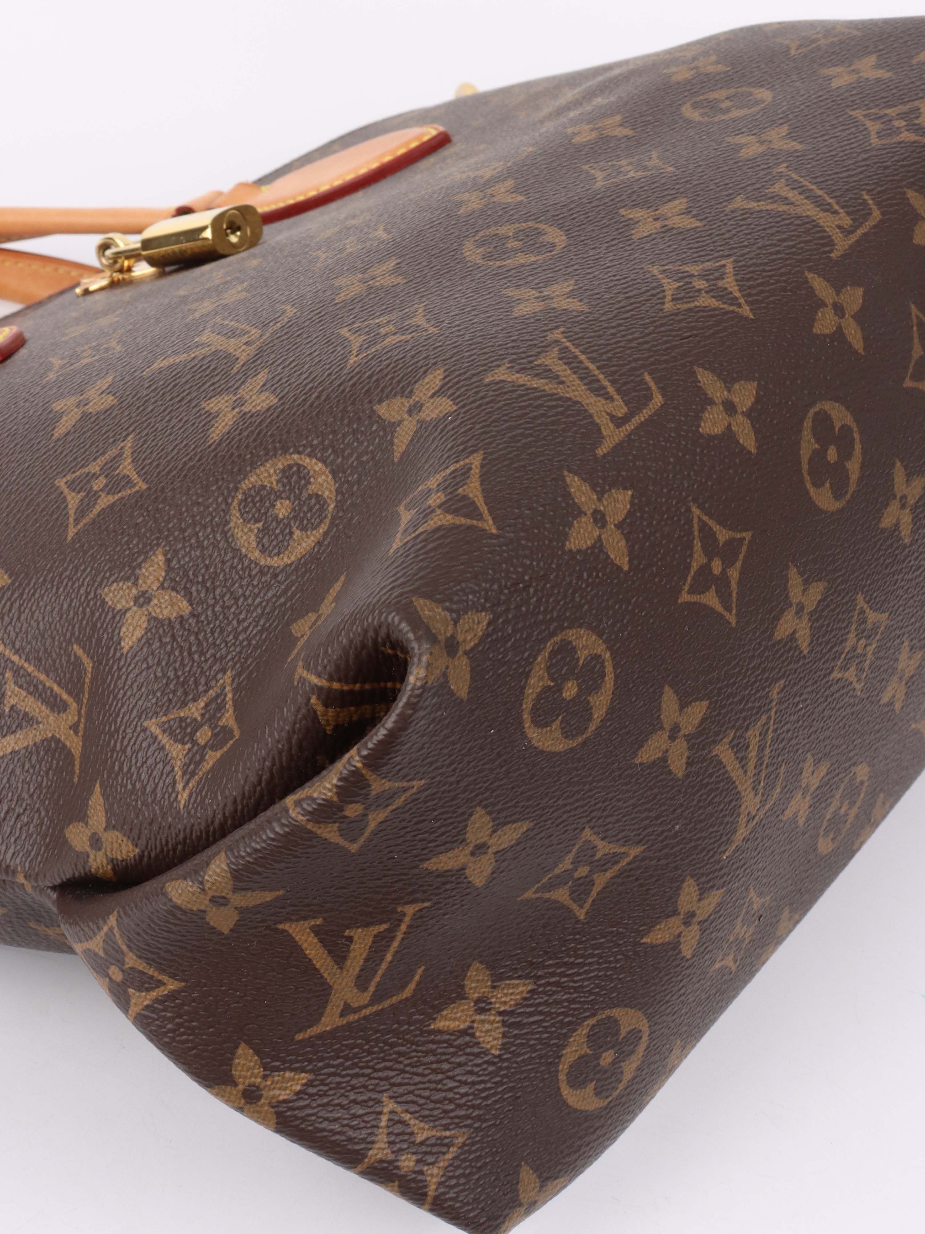 Louis Vuitton Monogram MM Flower Zipped Tote