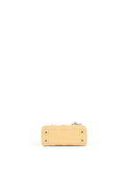 Dior Patent Beige Mini Lady Dior Bag SHW
